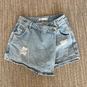 Zara asymmetrical skort